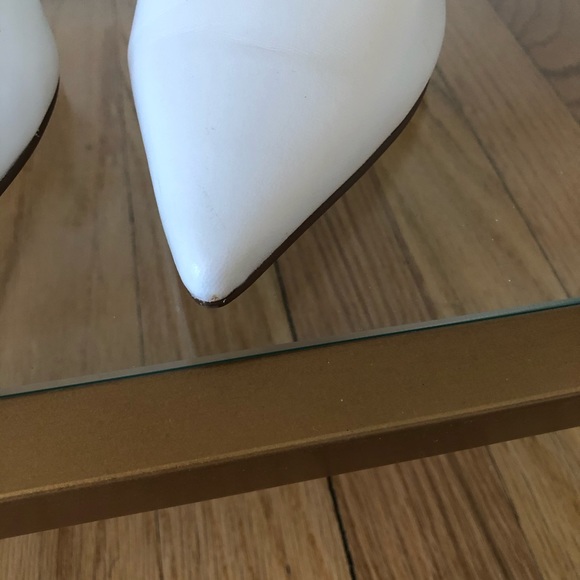 Enzo Angiolini White Leather pumps - 7 - Picture 7 of 8